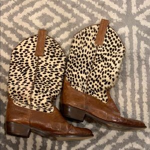 Speckled Cowboy Boots